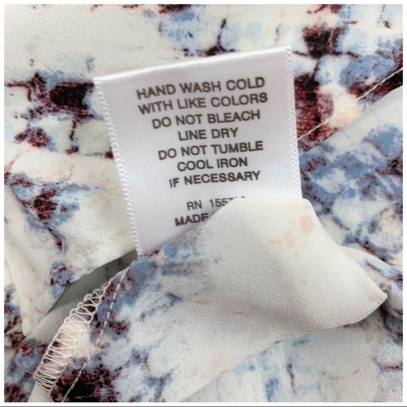 Cynthia Rowley sneak Print button up shirt blouse - Picture 6 of 9